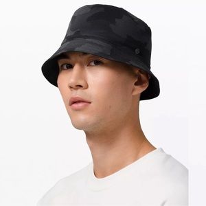Lululemon Both Ways Reversible Bucket Hat Black Heritage 365 Camo